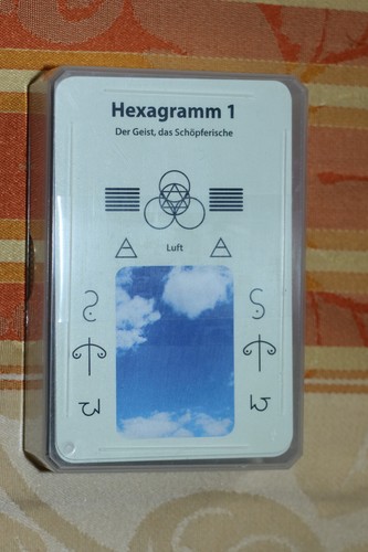 Orakelkarten hexagramm neu - orakelkarten, 1