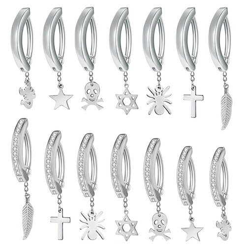 Zirkon multi form nabelring - zirkon,