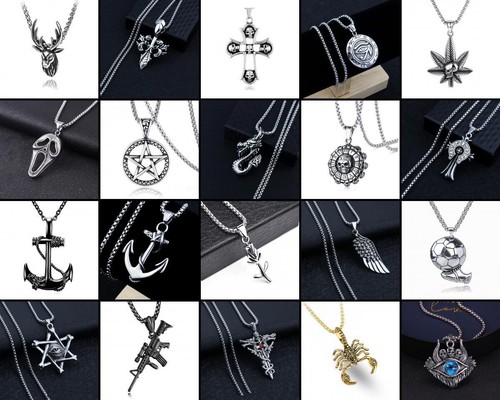 Theq halskette mit kette - ★theq★,