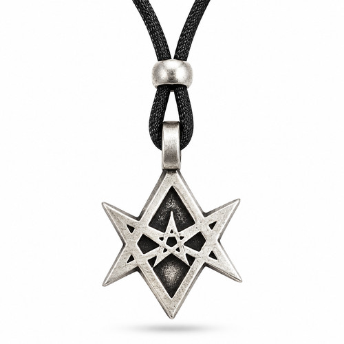 Hexagramm anhänger zinn - anhänger,