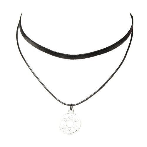 Choker kropfband hexagramm - choker,