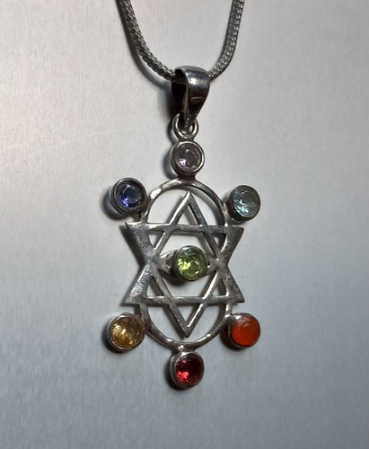 Kette anhänger edelstein 925 - anhänger,